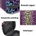 Abstract Leopard Period Storage Bag | Portable Sanitary Napkin Pouch for Teen Girls - Multicoloured 04 - Buy Online on GoSupps.com