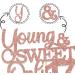 Young & Sweet Only 17 Cake Topper Happy 17th Birthday Cake Decoer I'm 17/17 Years Old Birthday Party Decorations Supplies Rose Gold Glitter - Buy Online on GoSupps.com