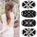 4 Pieces Magic Beads Hair Comb Hair Comb Slides Elastic Pearl Hair Combs Hair Comb for Cliping Hair Comb Elastic Beads Comb Double Clips for Women Girls Hair Accessories - Buy Online on GoSupps.com