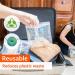 Full Circle ZipTuck Reusable Sandwich Bags - Eco-Friendly Palm Leaves (Set of 2) - Buy Online on GoSupps.com