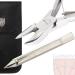 3 Swords Germany brand quality stainless NAIL NIPPERS - REMOVER - CUTTER manicure pedicure grooming for professional fingernail & toenail care by 3 Swords (456) - Buy Online on GoSupps.com