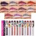 Matte Metallic Lip Gloss - Long Lasting, Waterproof, Diamond Shimmer Liquid Lipstick | 0.03 Fl Oz (Pack of 1) - Buy Online on GoSupps.com