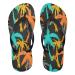 Mnsruu Tropical Coconut Palm Blossom Flip Flops Flops Flops Sandals Home Home Hotel Spa Bedroom Travel XXL for Men Women XX Large Multi-color