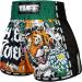 Tuff Sport Retro Muay Thai Boxing Shorts | Slim Cut MMA Kickboxing Workout Set | Large Tuf-msc105-ylw - Buy Online on GoSupps.com