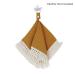 Doodalou Muslin Boho Baby Pacifier Blanket in Mustard - Soft and Stylish - Buy Online on GoSupps.com