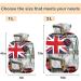 Naanle Tower Bridge London Heat Bottle - 1L Transparent Hot Water Bottle for Bed Hand & Feet Warmer Pain Relief & Cold Therapy - Buy Online on GoSupps.com