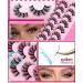 Geeneiya 09B Fairy Lashes Mink False Eyelashes D Curl Cat Eye - Natural and Fluffy Extensions Look - Buy Online on GoSupps.com