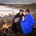 LUXCOL Down Camping Blanket - 700 Fill Power Puffy, Warm & Water Resistant - Lightweight & Portable for Outdoor Travel & Camping - Black - Buy Online on GoSupps.com