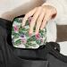 GIAPB Period Bag - Sanitary Napkin Storage and Makeup Pouch Watercolor Plant Flower Design - Buy Online on GoSupps.com