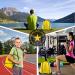 KUUQA 2 Pcs Yellow Drawstring Backpack - Sports Cinch Bags for Gym & Travel - Buy Online on GoSupps.com