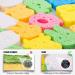 Cute Fun Cellulose Compressed Sponges - Bath Cleaning, DIY Crafts (Random 3 Pack) - Buy Online on GoSupps.com