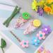 Emisscol 24 Pcs Hair Clips for Girls | Cute Fashion Baby Girl Hair Accessories | Flower & Fruit Set Hair Pins for Kids, Teens & Toddlers - Buy Online on GoSupps.com