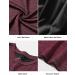 Vislivin Men's Sports Tank Top - Fitness Sleeveless Gym Undershirt in XL Dark Grey/Wine Red/Gray - Buy Online on GoSupps.com