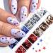 Star Nail Glitters: Red Blue Silver Sequins for 4th of July Nail Art Decorations - 2 Boxes - Buy Online on GoSupps.com