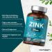 Zinc Tablets High Dose 25mg | 365 Vegan Zinc Supplements | Immune System Booster for Men & Women | Horbaach - Buy Online on GoSupps.com