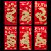 Puco 6 Pieces Chinese New Year Red Envelopes Dragon Year Hongbao Spring Festival Money Bags Spring Festival Red Envelopes Red Envelope 17x9cm D - Buy Online on GoSupps.com