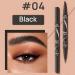 Dual-ended Liquid Eyebrow Pencil with 4 Fork Tips Microblading Eyebrow Pencil for Girls - Buy Online on GoSupps.com