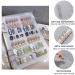 Clear Press On Nail Organizer - 10 PCS Empty Storage Case with Nail Tape | Nail Display & Packaging for Fake Nails - Nail Salon Supplies Organizer (9.44*7.08*1.18 Inch) - Buy Online on GoSupps.com