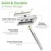 Double Edge Safety Razor - Eco-Friendly Shaving Set with 10 Platinum Coated Blades for Men & Women - Travel-Friendly Reusable Metal Razor - Buy Online on GoSupps.com