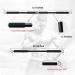Resistance Band Bar for Fitness | Adjustable Workout Bar for Squats Biceps Triceps & More | Durable Portable Steel Pilates Bar - Buy Online on GoSupps.com