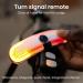 Overade Gymnasium - 5 Red Modes Bicycle & Scooter Helmet Light with Oximote Remote Control & Brake Light Function - Buy Online on GoSupps.com