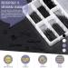 Swpeet 380Pcs Black Hair Pins & Rubber Bands Kit - 1.9Inch 2.4Inch 2.7Inch Bobby Pins for All Hair Types - International Shipping - Buy Online on GoSupps.com