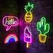 Alien Pink Neon Light | LED Astronaut Wall Art & Party Decoration | Gaming Setup & Christmas Night Light - Buy Online on GoSupps.com