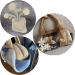 Simthread All Purposes 50s/3 Cotton Quilting Thread - 550 Yards Each (12 White) | Piecing Sewing Supplies - Buy Online on GoSupps.com