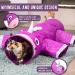 Pet Craft Supply Magic Mewnicorn Multi Cat Tunnel - Boredom Relief Toys for Dogs, Cats, Rabbits, Kittens, and Guinea Pigs - Buy Online on GoSupps.com