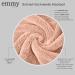 Emmy Home Haarurban - 100% Cotton Quick-Drying Turban Towels for Long Hair | 2-Piece Set in Pink & Blue - Buy Online on GoSupps.com