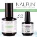 Nailfun UV Quick Finish 15ml - High-Gloss Sealing Gel for Gel Nails Acrylics & Shellac - No Sweat Layer Flexible & Thin-Flowing Gel - Buy Online on GoSupps.com