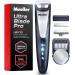 Pro Grooming UltraOneBlade Trimmer for Men - Beard and Mustache - Electric Razor Cordless Waterproof Adjustable Hair Length and Battery Indicator for Precision Grooming
