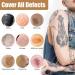 Two-Color Tattoo Concealer for Ultra Coverage & Waterproof Tattoo Removal - Long-Lasting Formula for Scars & Blemishes on All Skin Tones - Buy Online on GoSupps.com