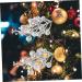 Christmas Decorations 20 Pcs Christmas Imitation Berries Christmas Winter Berries Bunch Xmas Glitter Berry Stems Christmas Tree Artificial Berry Christmas Decor Pine Garl Silverx2pcs 19X5X5CMx2pcs - Buy Online on GoSupps.com