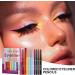 Eye Liner Set | Waterproof Matte Liquid Liner Pen Set | Matte Eyeshadow Highlight Pen Rainbow Eye Liner Soft Crayon Eye Shadow Set for Halloween Festival Makeup - Buy Online on GoSupps.com