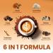 Neumina 6-in-1 Mushroom Coffee Energy Coffee with 6 Adaptogenic Mushrooms (Cordyceps Lion's Mane Reishi Chaga Shiitake Turkey Tail) 30 Servings 1200mg Mushrooms - Buy Online on GoSupps.com