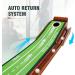 ToVii Indoor/Outdoor Putting Green with Auto Ball Return - Men's Golf Practice Mat with 3 Hole Accessories - Buy Online on GoSupps.com