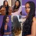 Hayalisha 16 French Curl Braiding Hair 8 Pack - Pre Stretched Bouncy Crochet Hair Extensions for Black Women - Yaki Texture - 75/Pack - 1B/33/30 - Buy Online on GoSupps.com