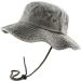 The Hat Depot Cotton Stone-Washed Safari Wide Brim Foldable Double-Sided Sun Boonie Bucket Hat - Pigment Olive | Large-X-Large - Buy Online on GoSupps.com
