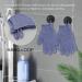 Evridwear Exfoliating Bath Gloves â€“ Dual Texture Dead Skin Remover for Shower & Spa (1 Pair) - Buy Online on GoSupps.com