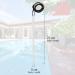 Buy Lantelme White Pool Thermometer - Accurate Analog Water Temperature Gauge for Swimming Pools Whirlpools & Ponds - Buy Online on GoSupps.com