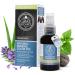 DIY Natural Mineral Color Dye Kit - 100% Vegan Hair Color Spray for Men & Women - Non-Toxic Ammonia-Free Organic Hypoallergenic Gray Coverage for Scalp & Beard - Obsidian Black