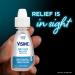 Visine Dry Eye Relief Lubricant Eye Drops Twin Pack - 0.5 fl. oz x 2 | Soothes Dry, Gritty Eyes with Polyethylene Glycol 400 | Moisturizing Formula Mimics Real Tears - Buy Online on GoSupps.com