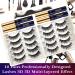 AkesuLash Magnetic Eyelashes - 10 Pairs 3D Medium Lashes with Eyeliner Kit - Natural Look, Long Lasting & Reusable - Easy Application - Buy Online on GoSupps.com