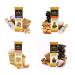 Peaceful Squirrel Raw Rev Glo Bars Variety Pack - High Protein & Fiber, Vegan, Gluten-Free - 14 Bars, 1.6 oz Each - Buy Online on GoSupps.com