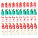SEWOART 50pcs Christmas Drawstring Bag Bags Christmas Bundle Pocket Christmas Bag Food Storage Bag