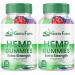 (2 Pack) Green Farms Hemp Gummies - Official Formula - Green Farms Gummies with Hemp Extract 500 mg Extra Strength Performance Hemp Blend Great Taste Big Size Gummy New 2023 1500mg (120 Gummies) 60 Count (Pack of 2)