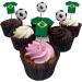 Brazil Football Party Food & Cupcakes Picks Decorations Toppers World Cup 2022 (pack of 14) - Buy Online on GoSupps.com