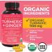 Viva Naturals Organic Turmeric Curcumin - 90 Tablets for Joint & Immune Support - Buy Online on GoSupps.com