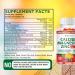 BionerLab Calcium Magnesium Zinc Gummies with Vitamin D3 & K2 - High Potency Enhanced Absorption - Orange and Berry Flavored 60 Count (Pack of 1) - Buy Online on GoSupps.com